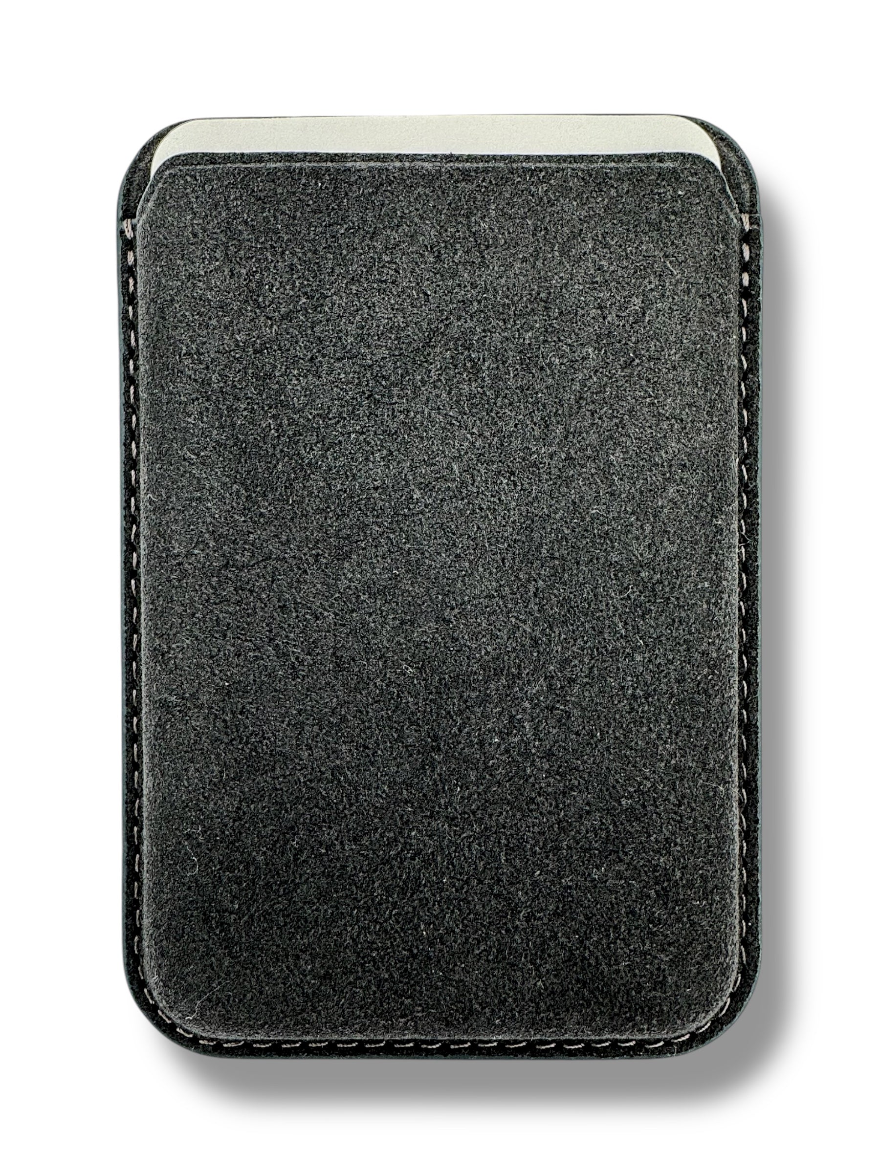Alcantara Magsafe Wallet Space Grey - Timexout