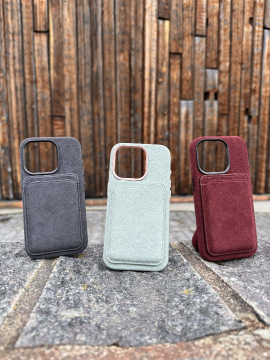 Alcantara iPhone 16 Pro Case - Timexout