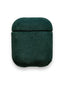 AirPods 1/2 Case Alcantara Dark Green - Timexout