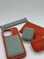 iPhone 15 Pro Case Alcantara  And MagSafe Wallet - Timexout