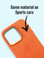 iPhone 16 Case Alcantara - Timexout - Same material as in Sports cars